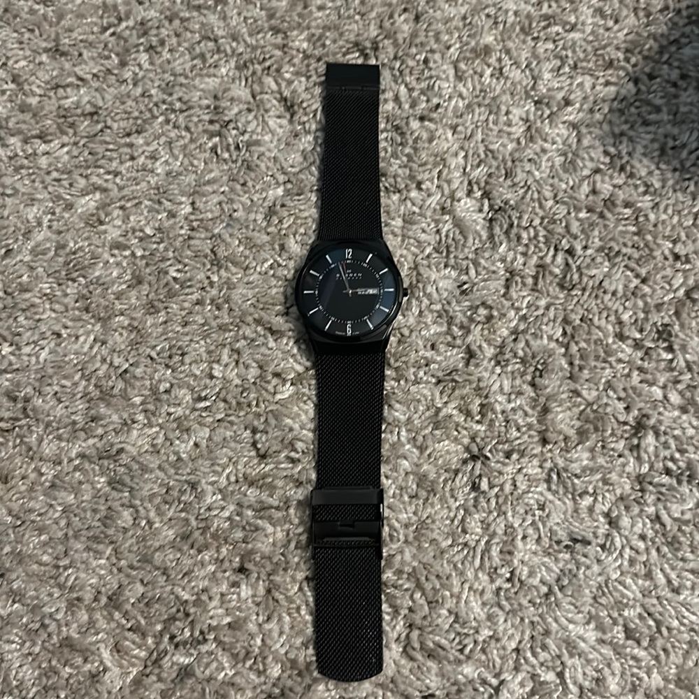Skagen black men’s watch